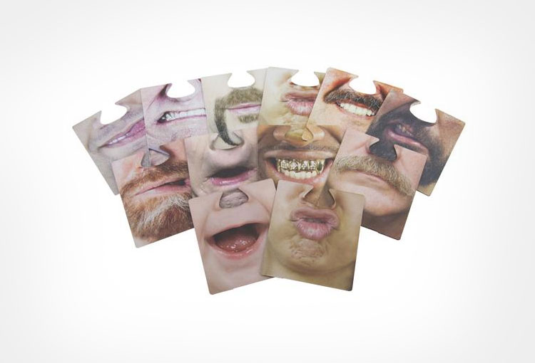 Face Mats - Face Coasters - Funny Face Nose Clips