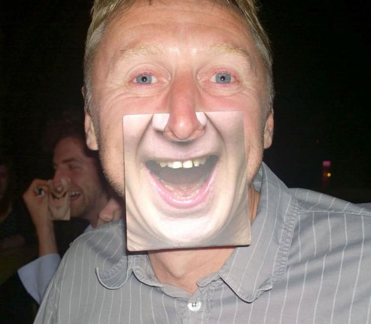 Face Mats - Face Coasters - Funny Face Nose Clips