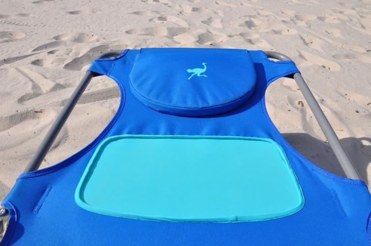 Face Down Lounge Chair - Face down reading beach lounger - Ostrich Ladies Comfort Lounge