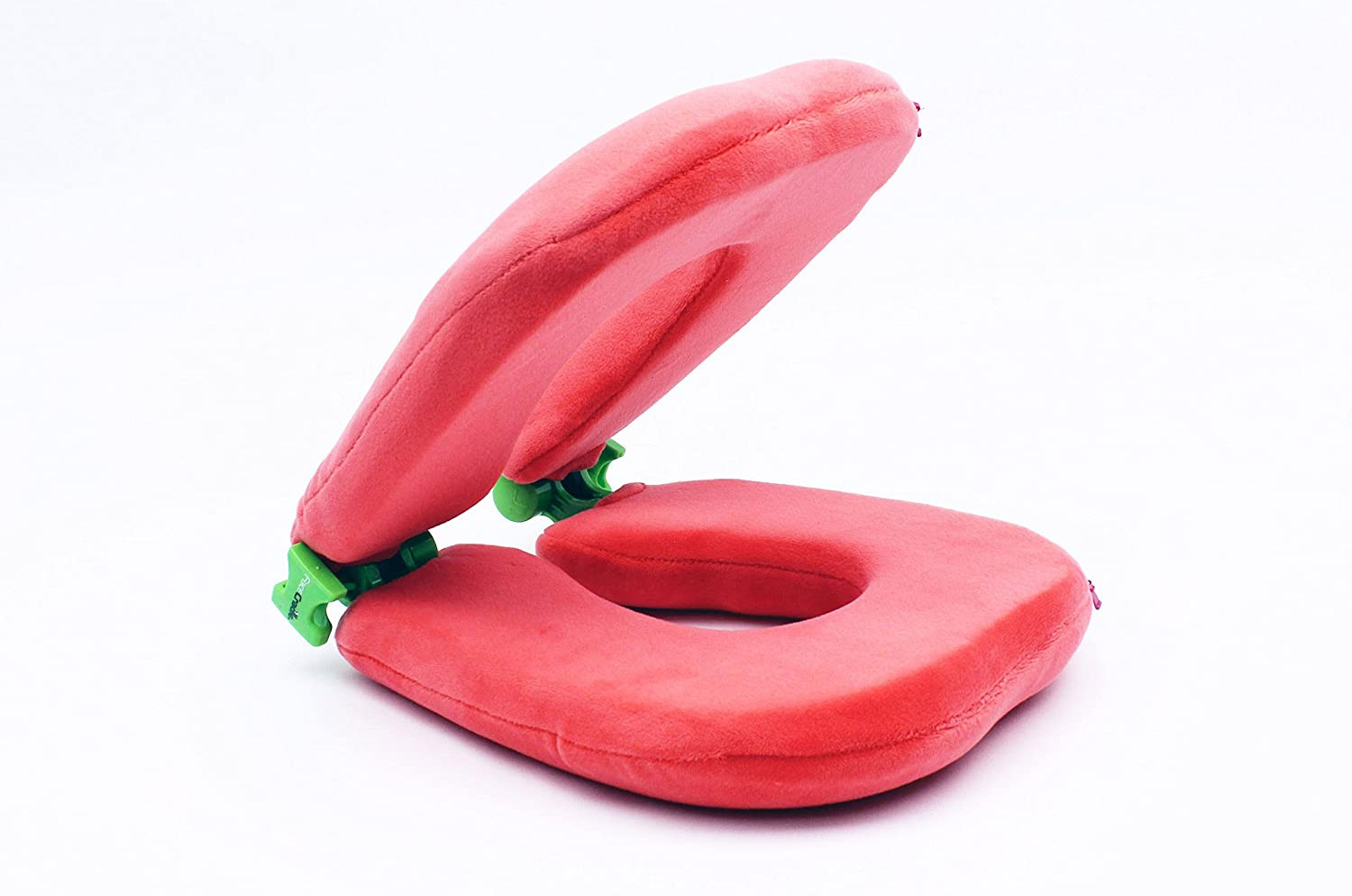 FaceCradle Toilet Seat Shaped Travel Pillow