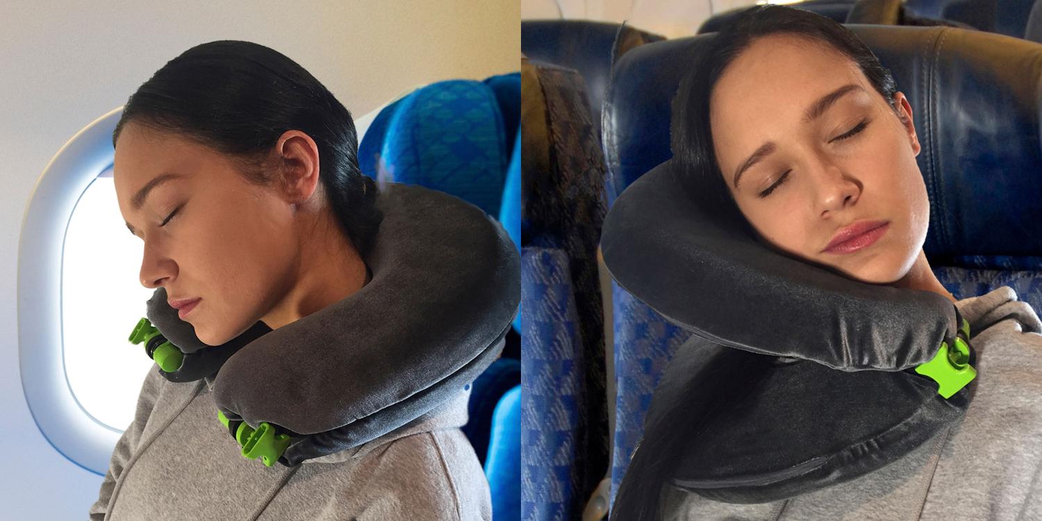 FaceCradle Toilet Seat Shaped Travel Pillow