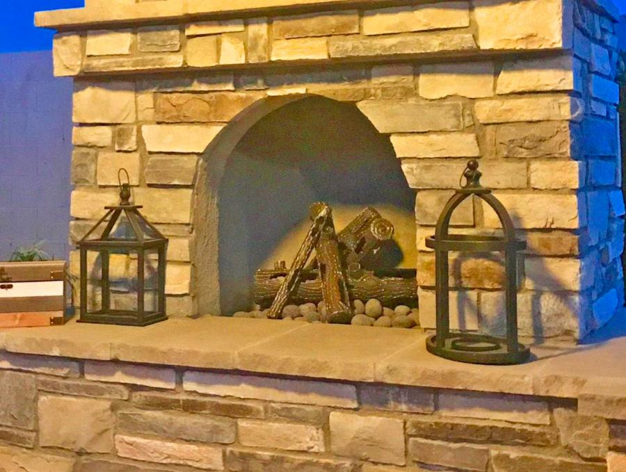 Beautiful Fake Metal Logs For Your Fire Table Or Fireplace
