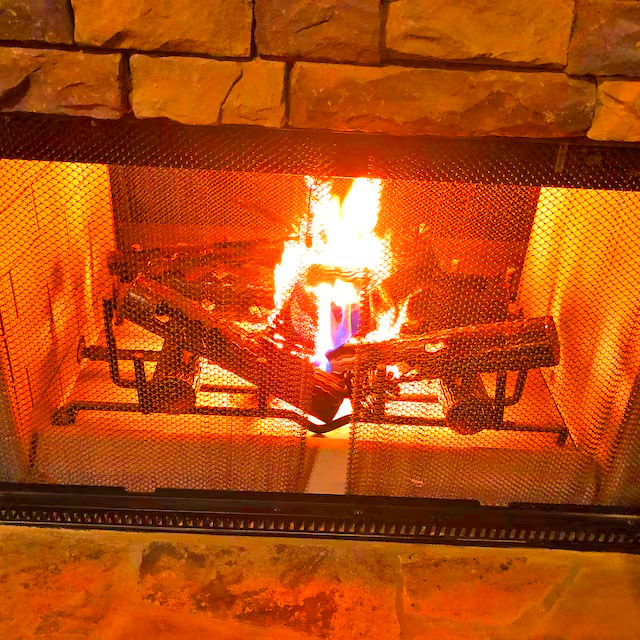 Beautiful Fake Metal Logs For Your Fire Table Or Fireplace