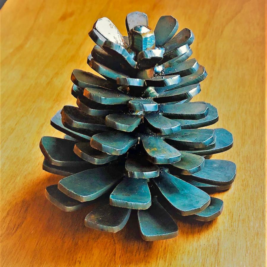 Beautiful Fake Metal Logs For Your Fire Table Or Fireplace