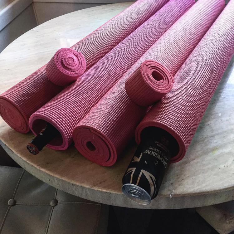 Fake Yoga Mat Secret Beer Can Holder and Cooler