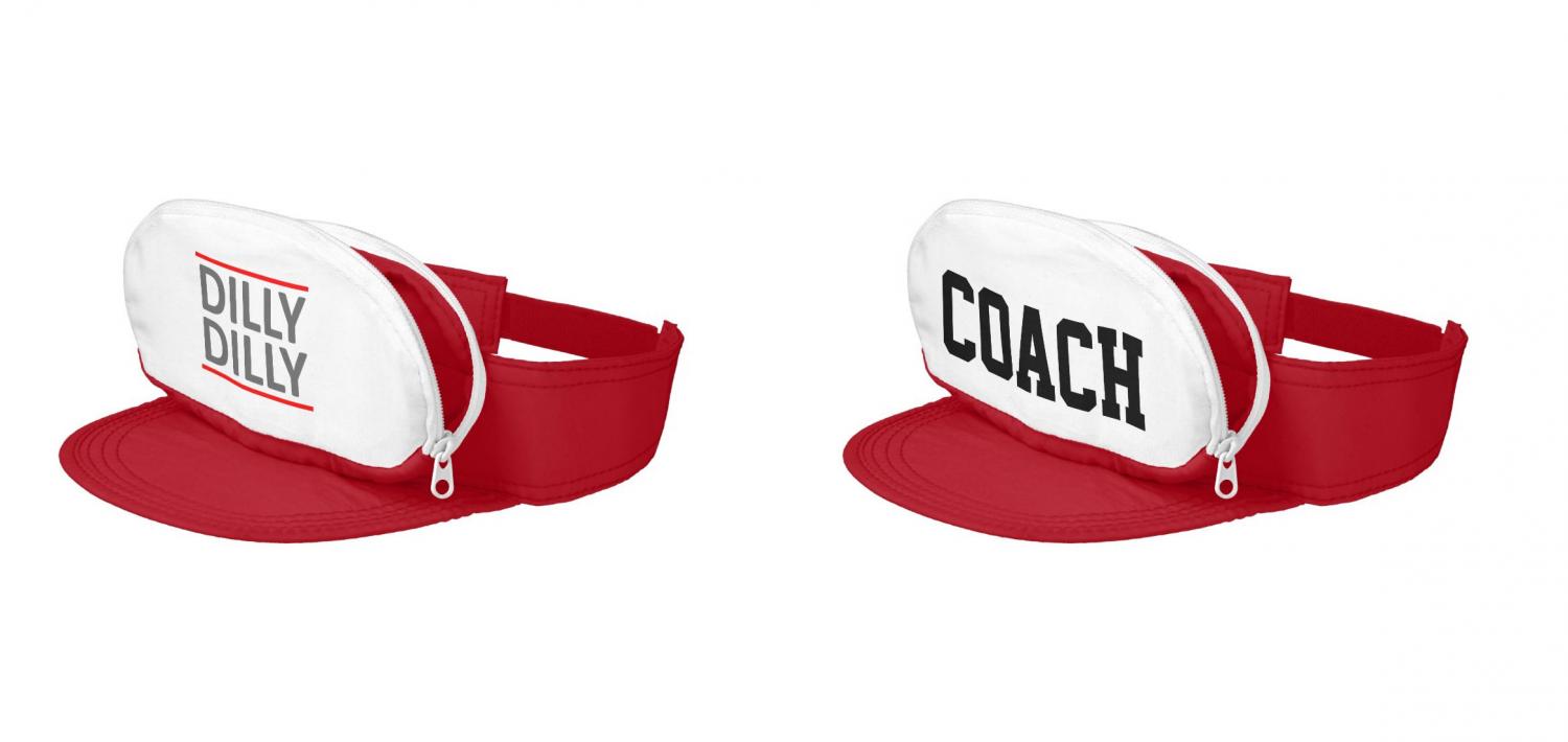 Fanny pack visors