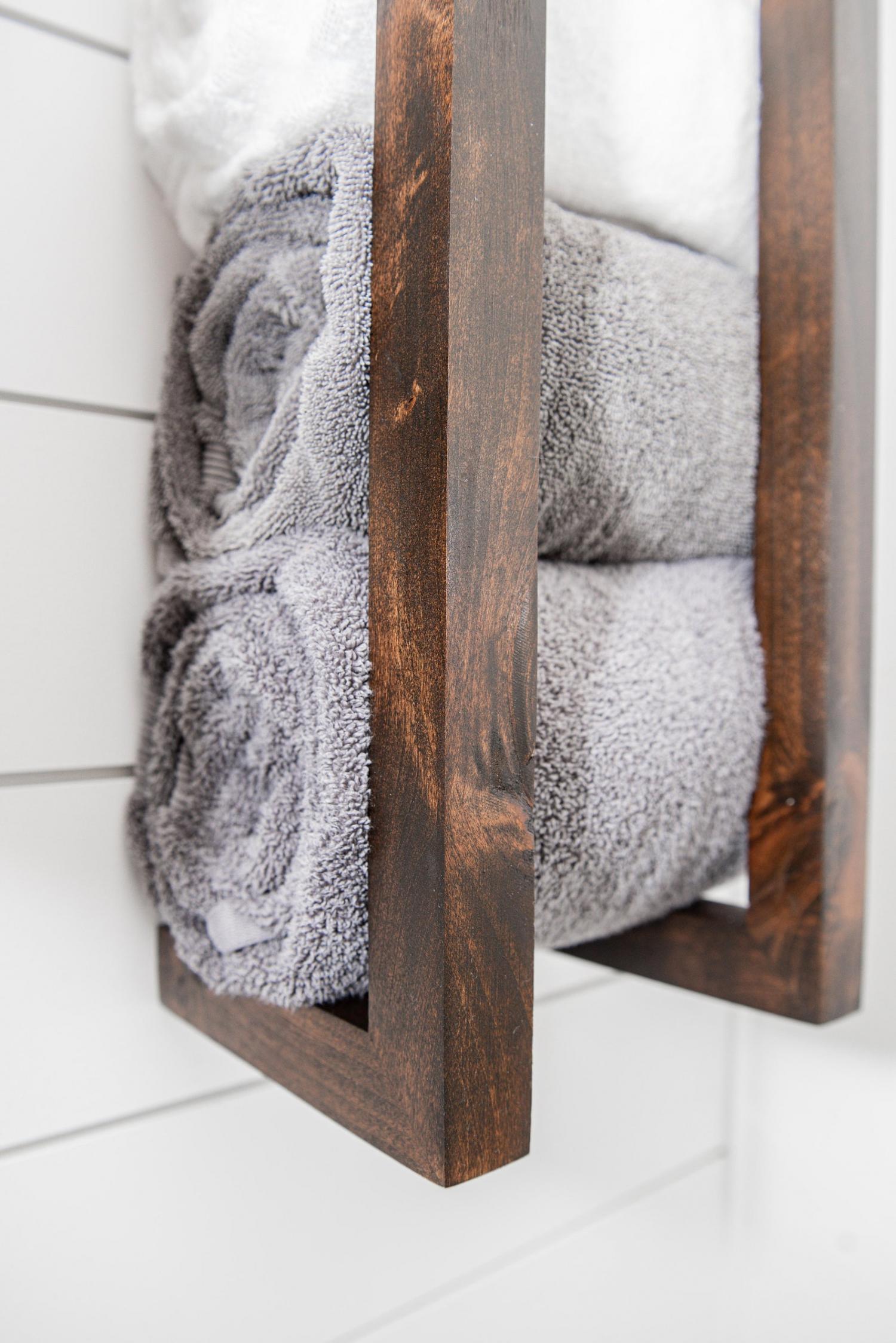 Farmhouse Style Towel Rack