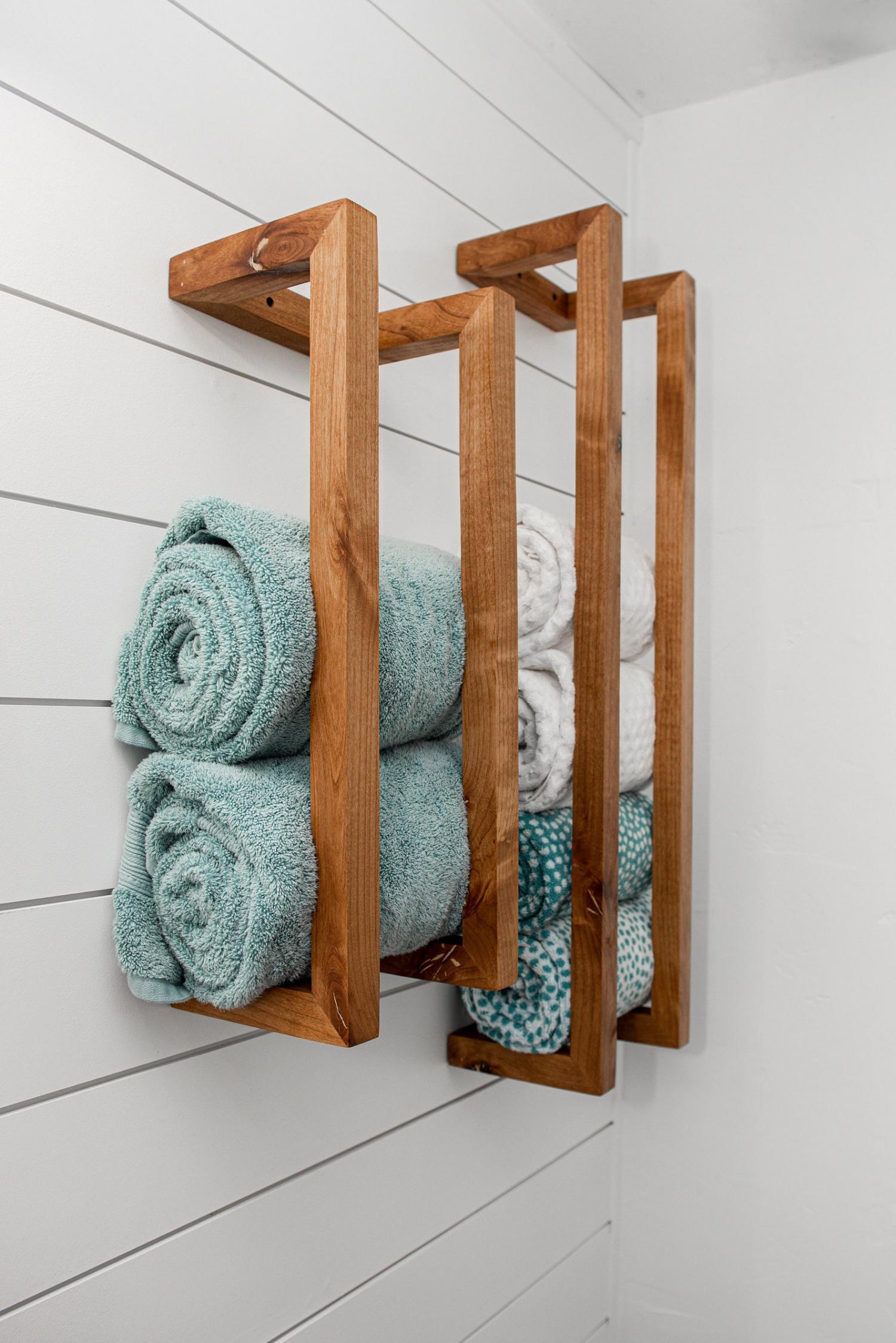 Farmhouse Style Towel Rack