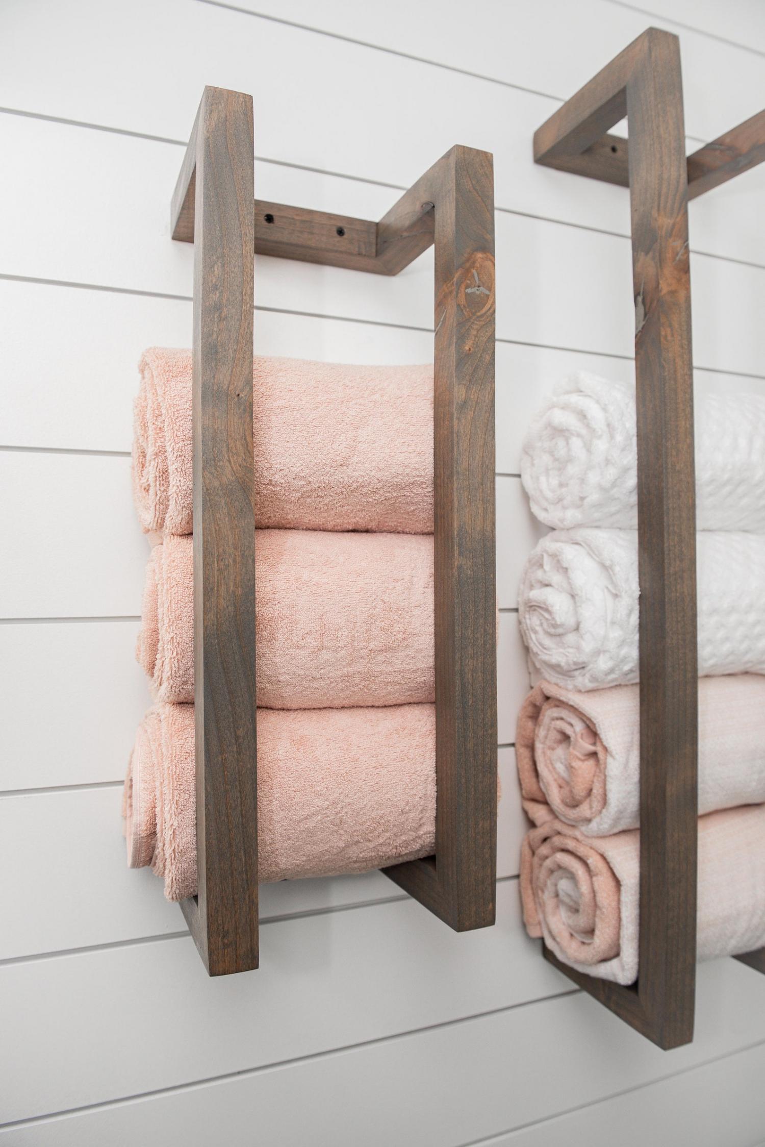 Farmhouse Style Towel Rack