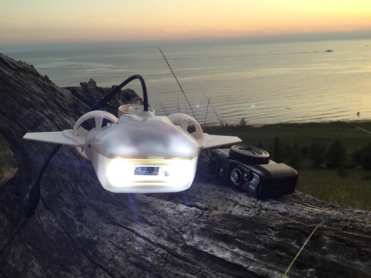 Fathom One - Underwater Drone - Sea Drone Connects To Your Smartphone or Tablet - Live view underwater drone