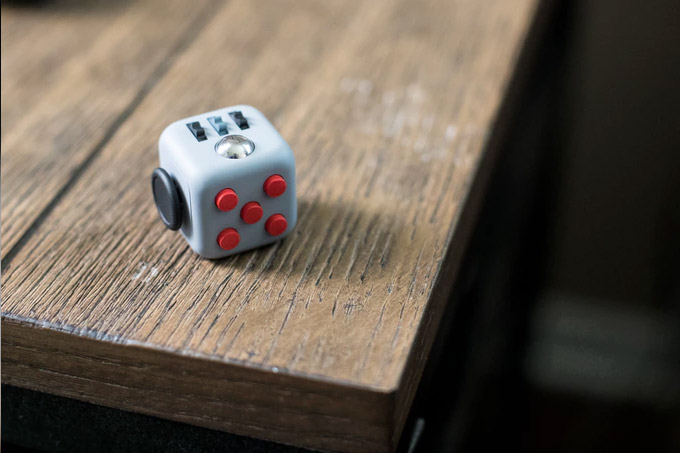 Fidget Cube - Cube toy filled with things to fidget with