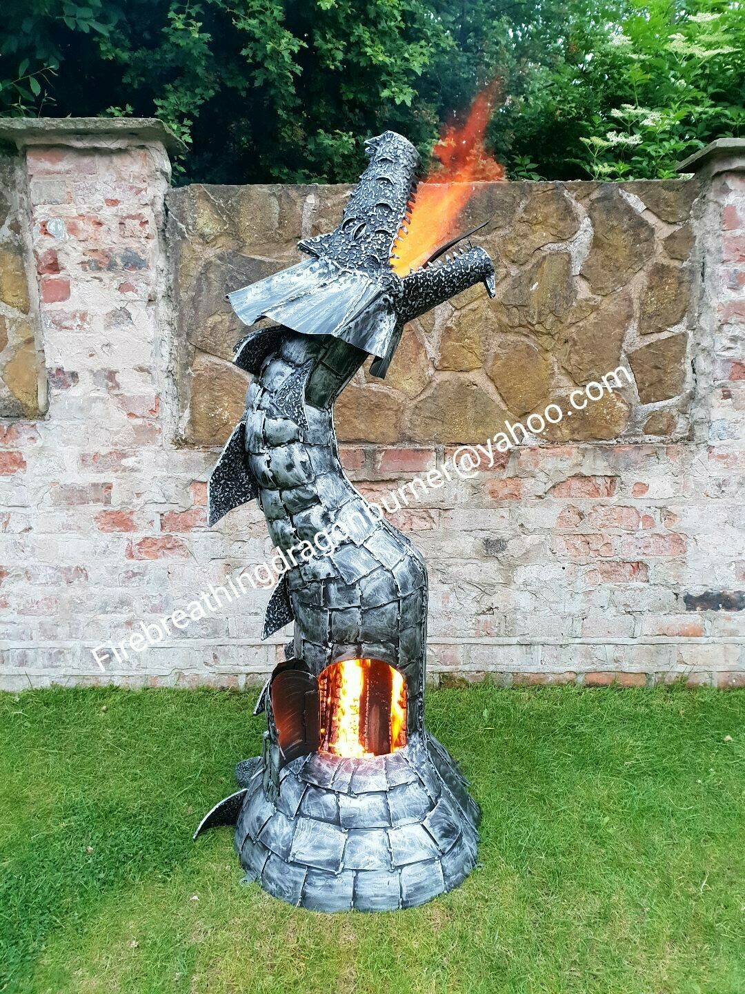 Fire Breathing Dragon Wood Burning Stove