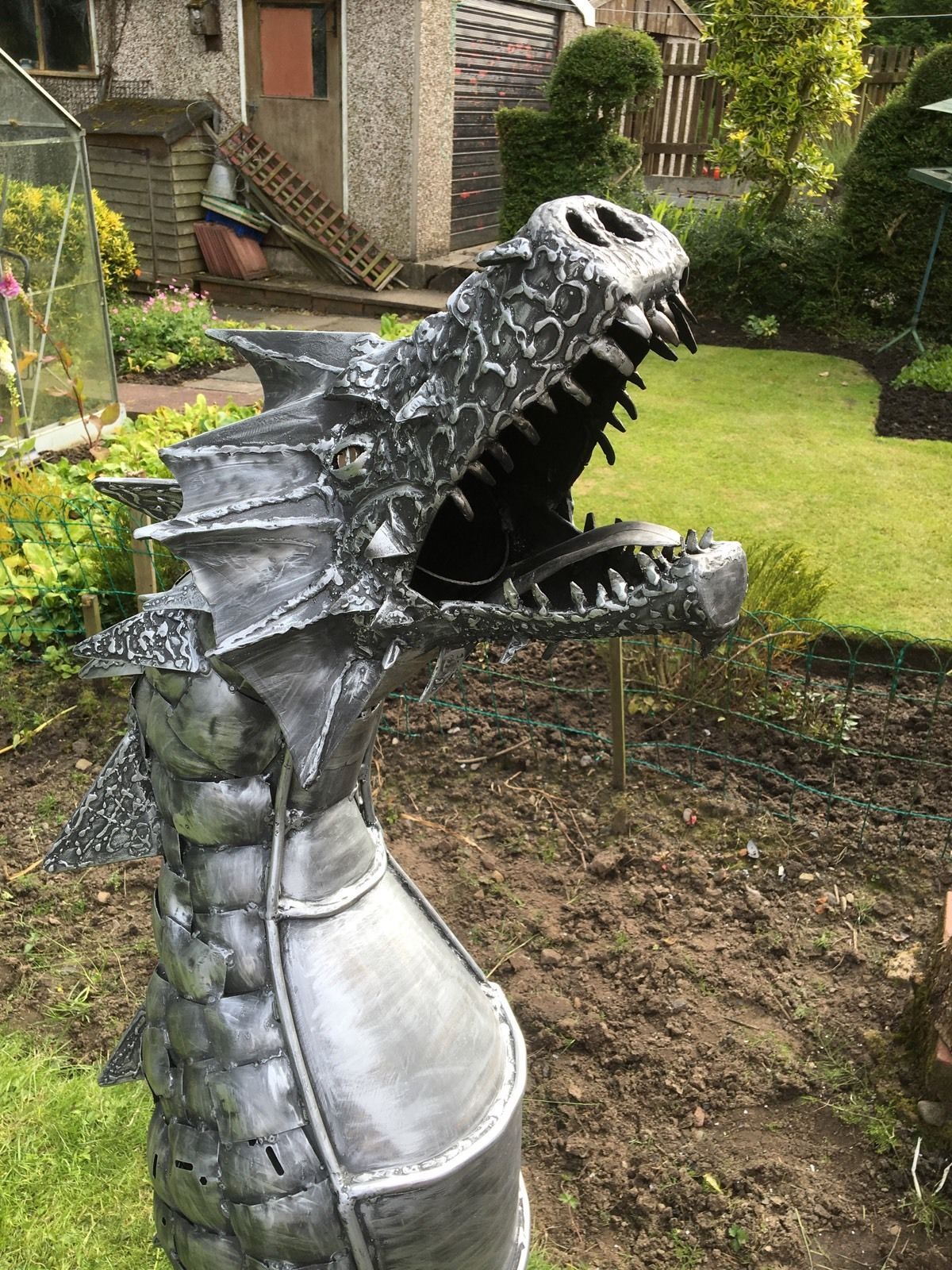 Fire Breathing Dragon Wood Burning Stove