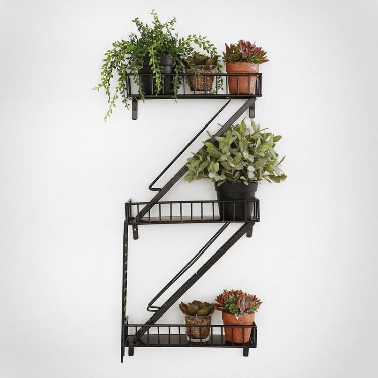 Fire Escape Urban Wall Shelving