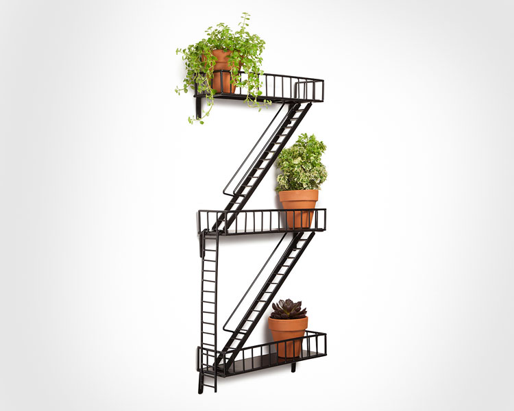 Fire Escape Urban Wall Shelving