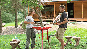 FireDisc Portable Grilling Pan - Grill Any Dish BBQ Pan