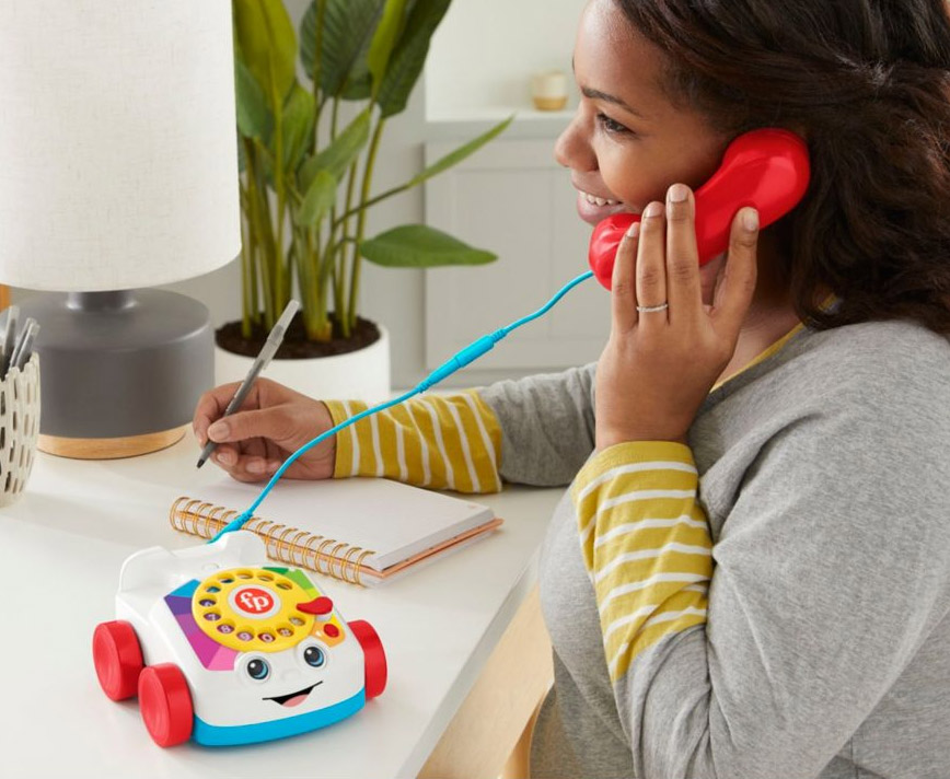 Fisher Price Working Rotary Telephone With Bluetooth - Chatter phone kids toy
