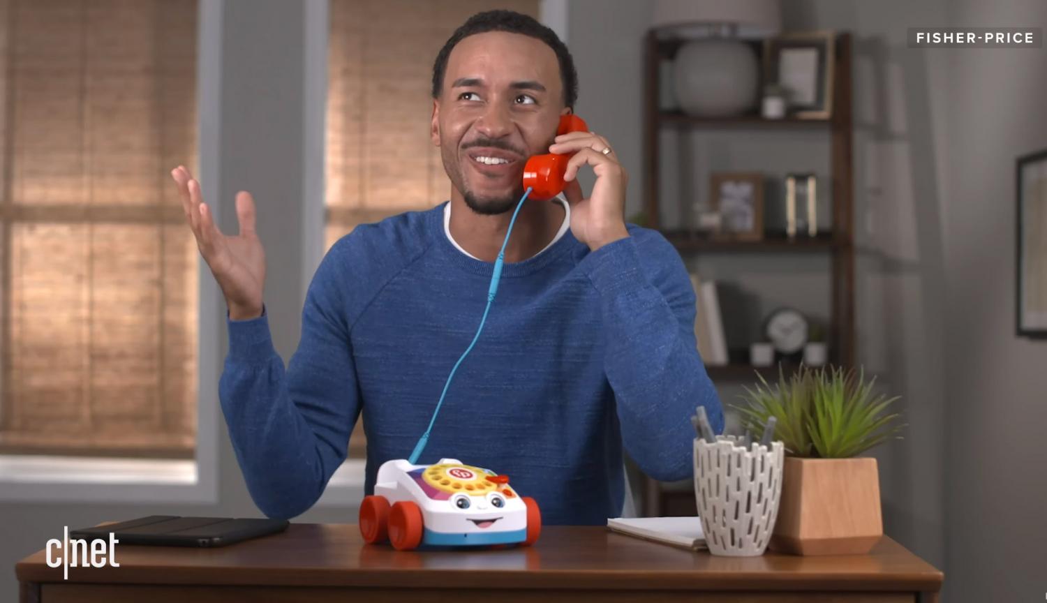 Fisher Price Working Rotary Telephone With Bluetooth - Chatter phone kids toy
