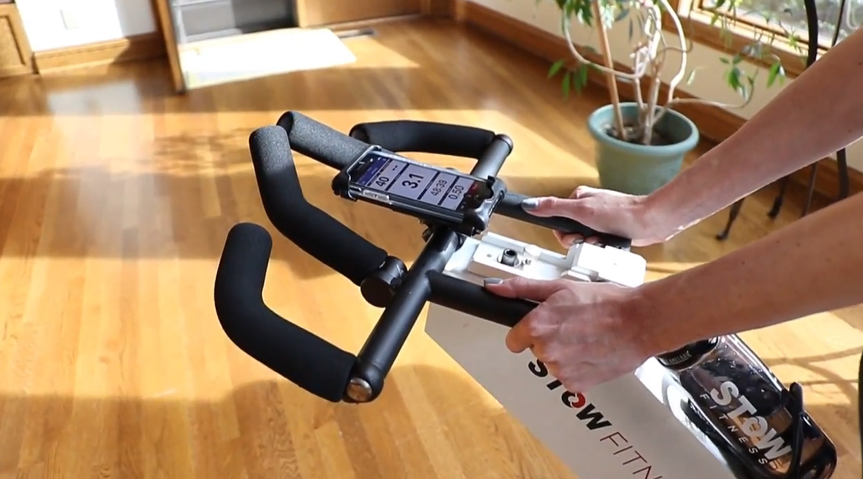 Stow-Away Fitness Equipment That Hides Inside Furniture When Not In Use - folding exercise bike inside armchair