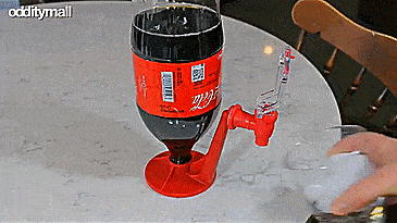 Party Soda Dispenser and Soda Fizz Saver