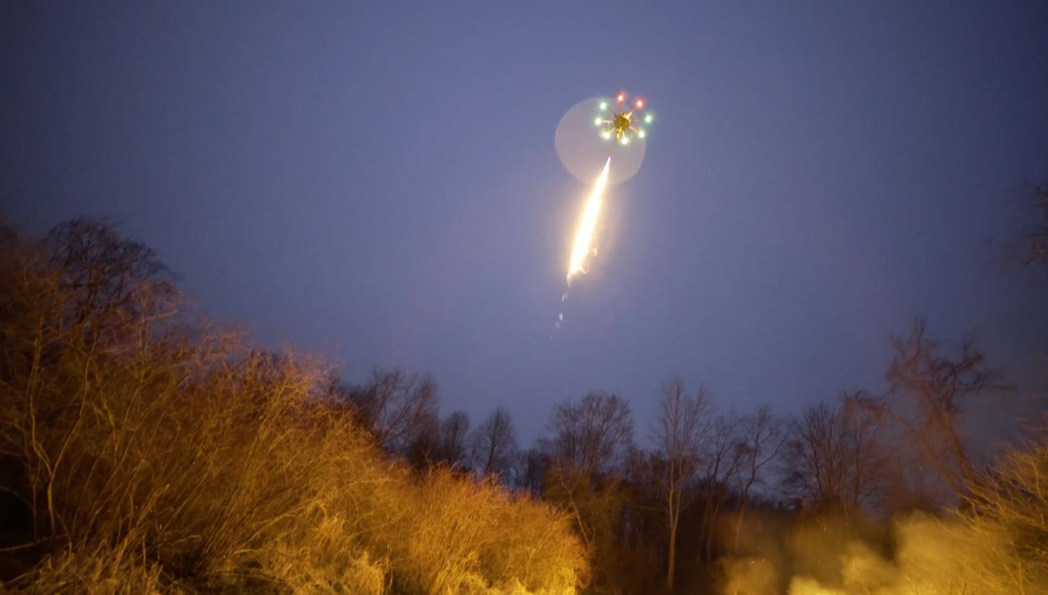 Flamethrower Drone Attachment