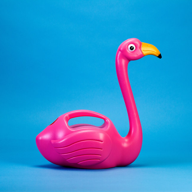 Flamingo Watering Can - Flamingo Garden Waterer