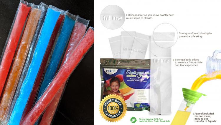 Flavored Vodka Ice-Pops Alcoholic Freezies - Adult freezies