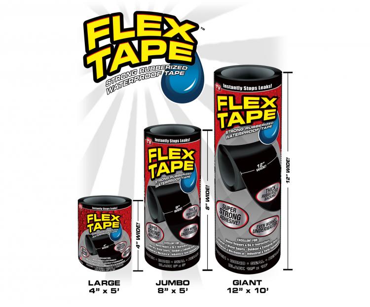 Flex Tape - Extreme Tape - Waterproof Tape - Magical Tape Seals Cracks and holes even underwater