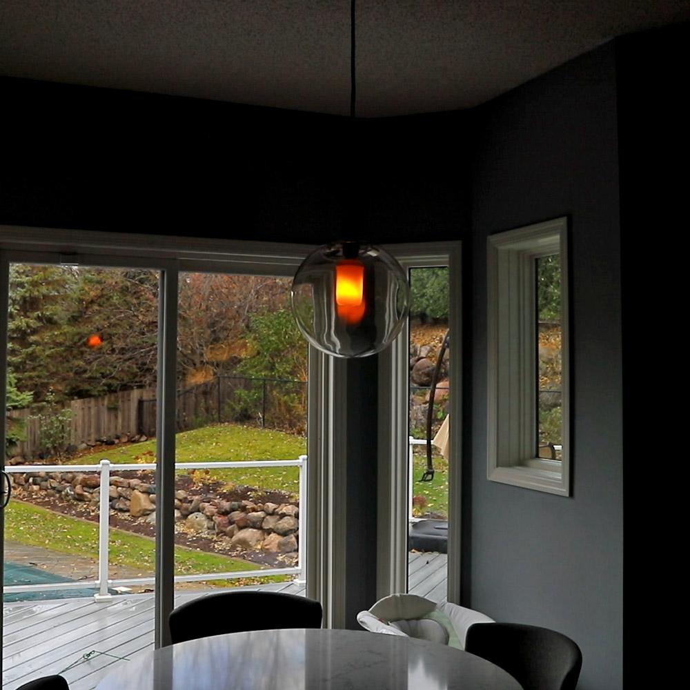 Flickering Candle Light Bulb - Candle bulb Halloween Decoration
