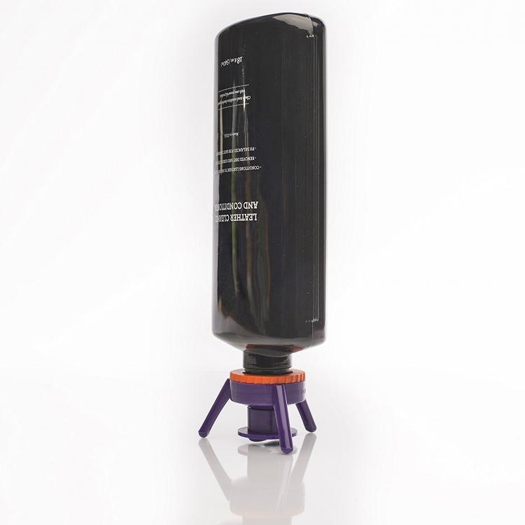 Flip-It Bottle Emptying Kit - Bottle attachments turns bottles into upside-down bottles for easy emptying
