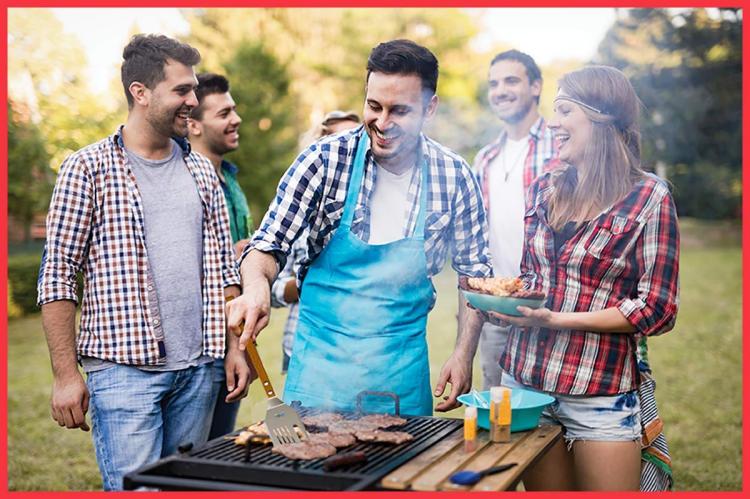 FlipFork 5-in-1 BBQ Spatula, knife, bun slicer, bottle opener spatula