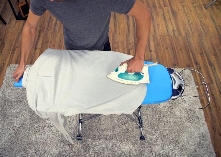 Flippr Ironing Board - Rotating Ironing Board Lets You Rotate The Board Instead of Your Clothing
