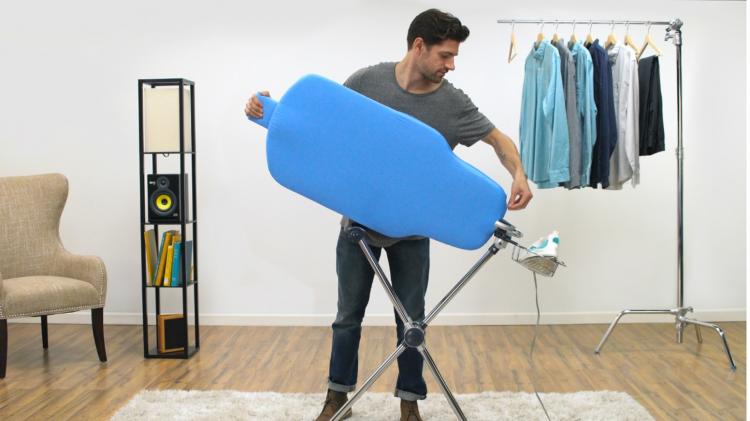 Flippr Ironing Board - Rotating Ironing Board Lets You Rotate The Board Instead of Your Clothing