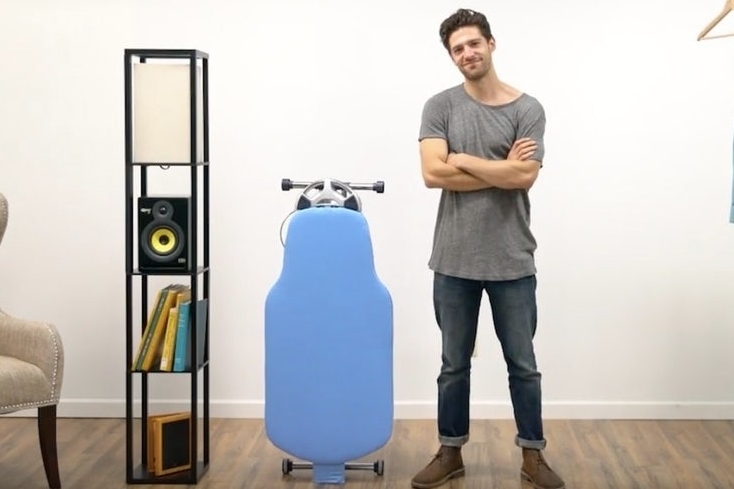 Flippr Ironing Board - Rotating Ironing Board Lets You Rotate The Board Instead of Your Clothing