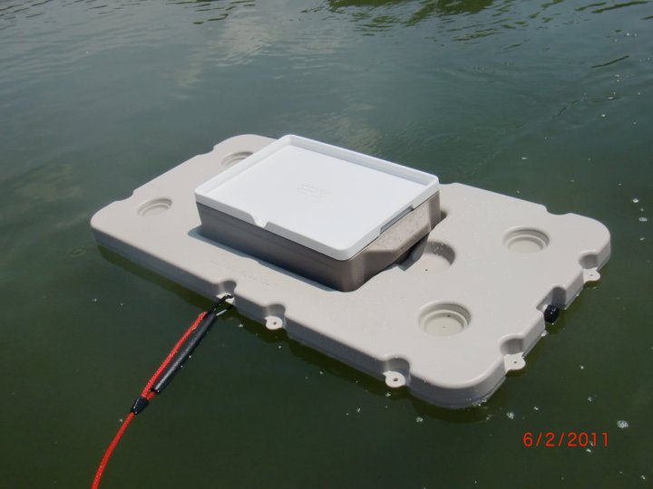 My Floating Bar - Modular Floating Panels With Canopy for shade and floating cooler