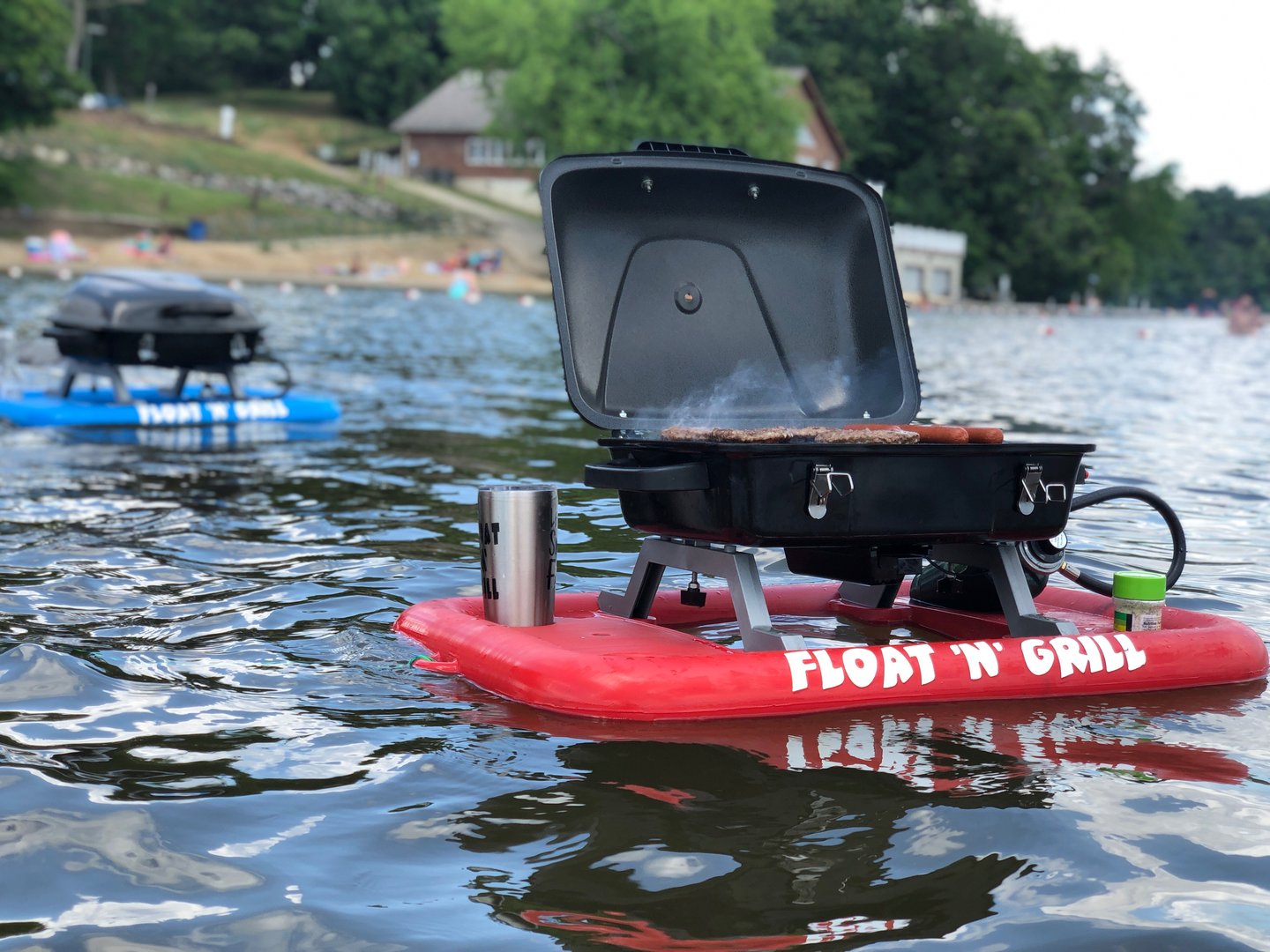 Floating BBQ Grill Float n grill