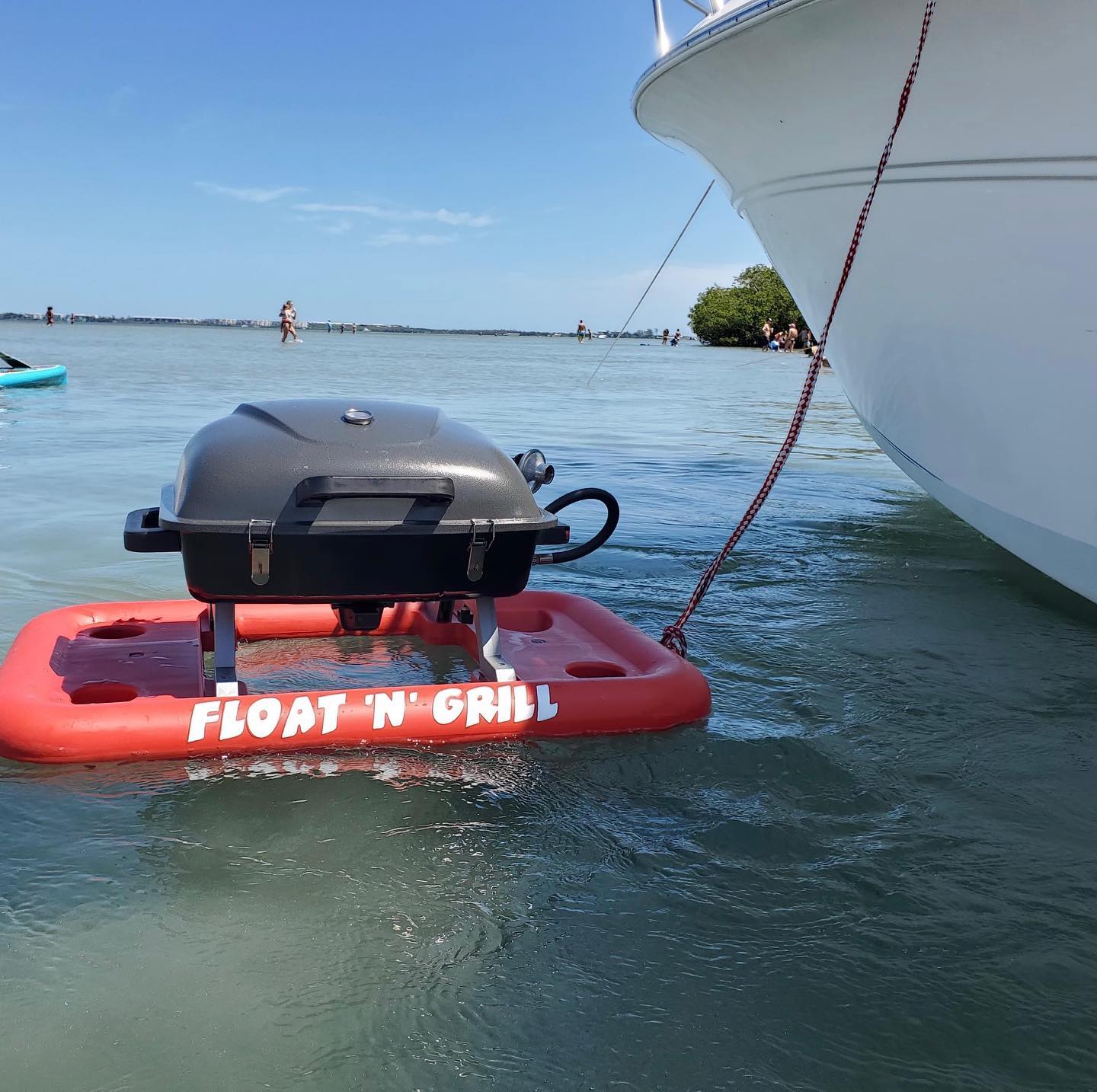 Floating BBQ Grill Float n grill