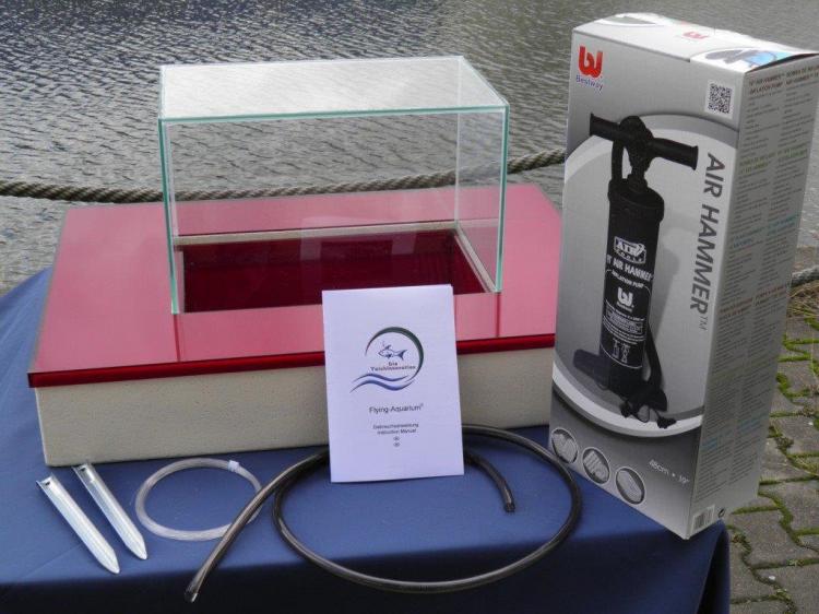 Floating Fish Observatory - Floating Fish Aquarium Inside Koi Pond
