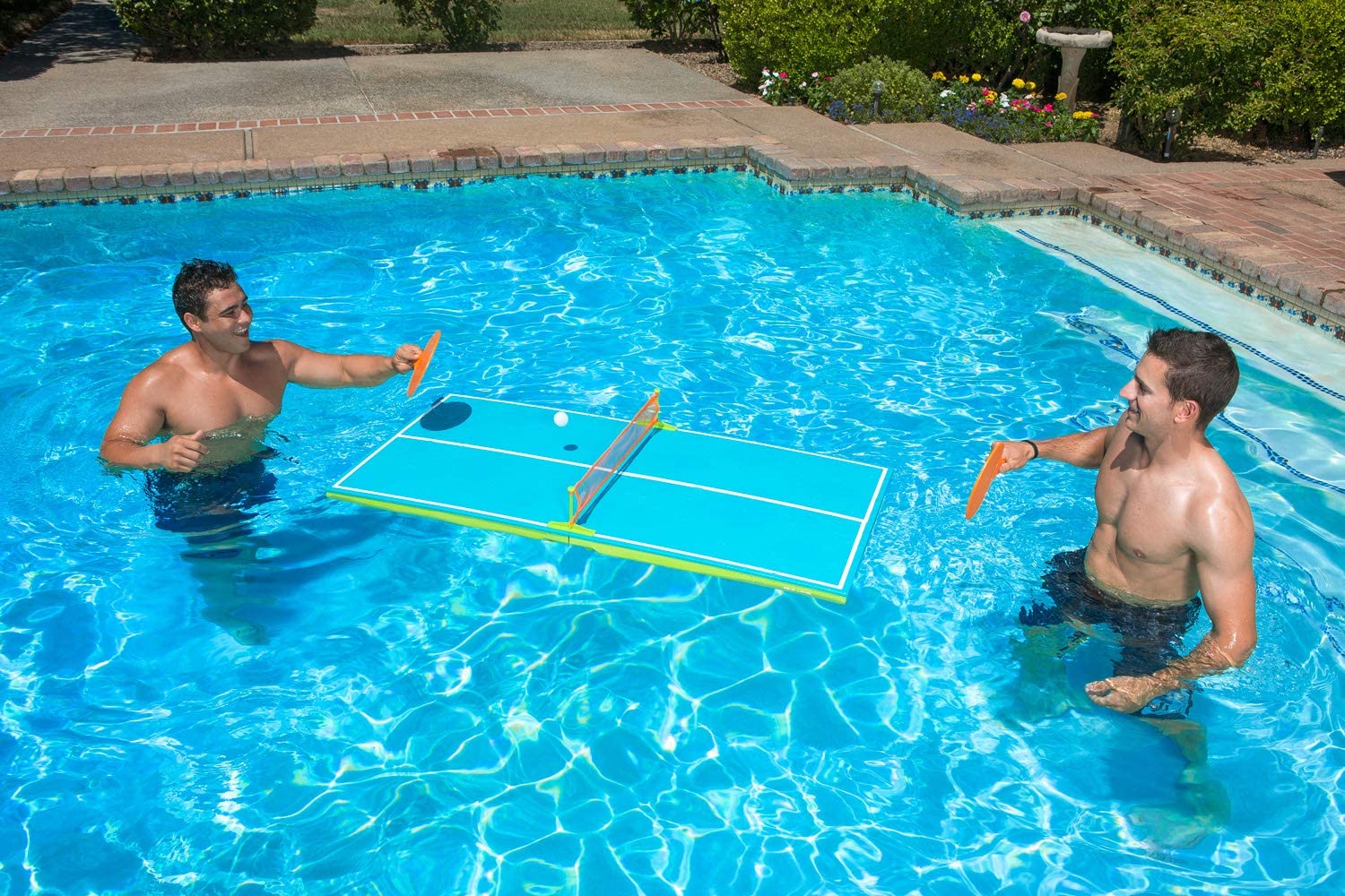 Floating Ping-Pong Table For the Pool Floating Ping-Pong Table For the Pool