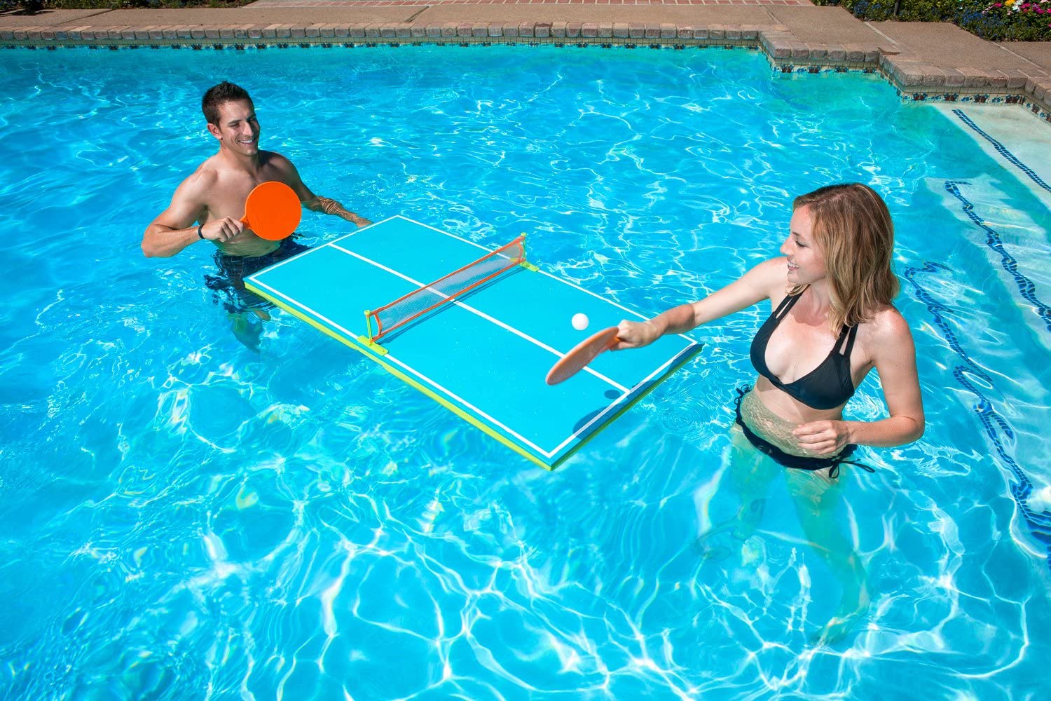 Floating Ping-Pong Table For the Pool Floating Ping-Pong Table For the Pool