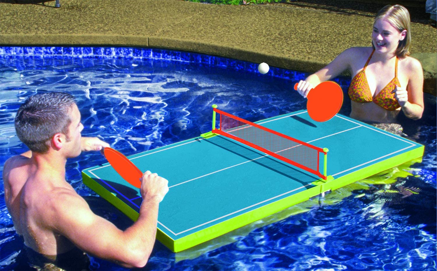 Floating Ping-Pong Table For the Pool Floating Ping-Pong Table For the Pool
