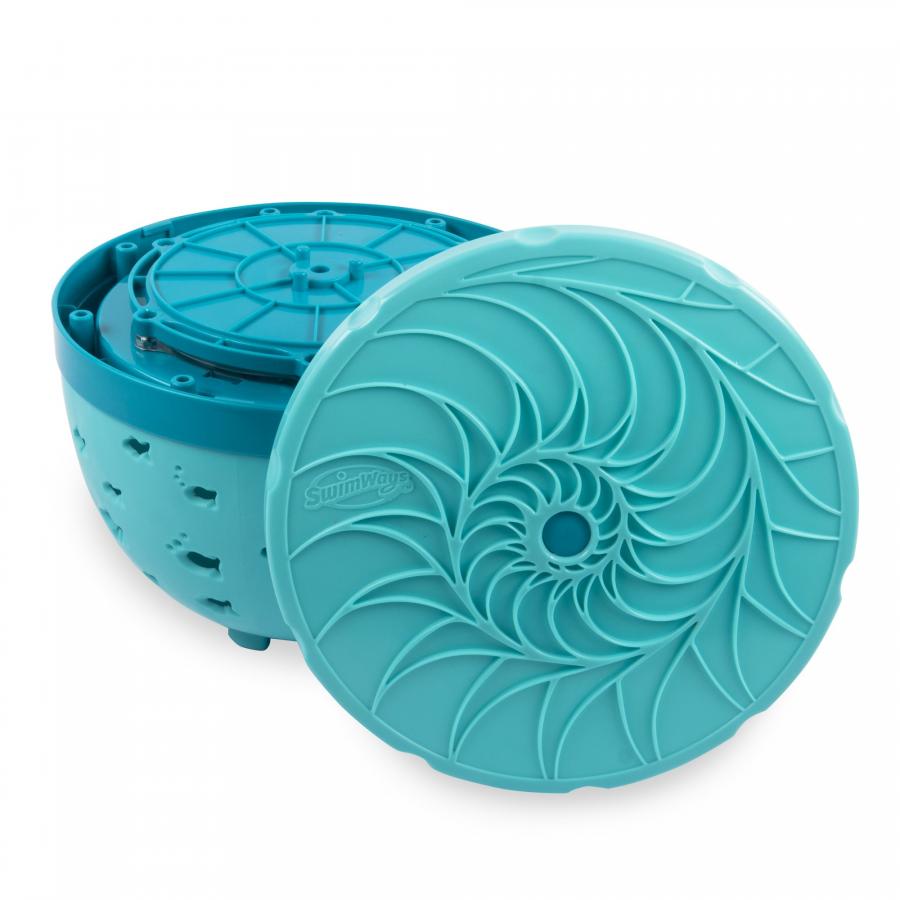 Floating Projection Light Turns Your Pool Into an Aquarium - SwimWays Rainbow Reef Aquarium Pool Light