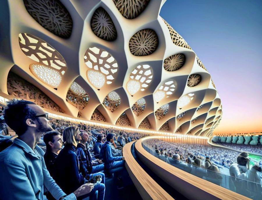 Floating Sports Stadium - Superyacht floating sports arenas