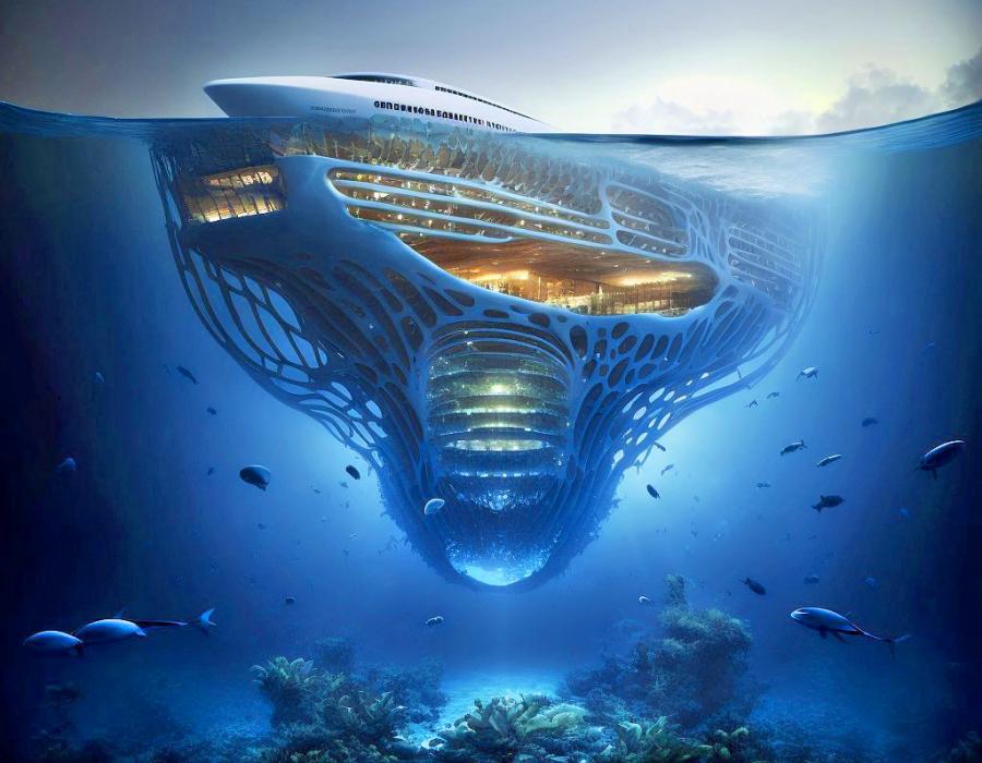 Floating Sports Stadium - Superyacht floating sports arenas
