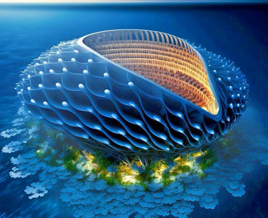 Floating Sports Stadium - Superyacht floating sports arenas