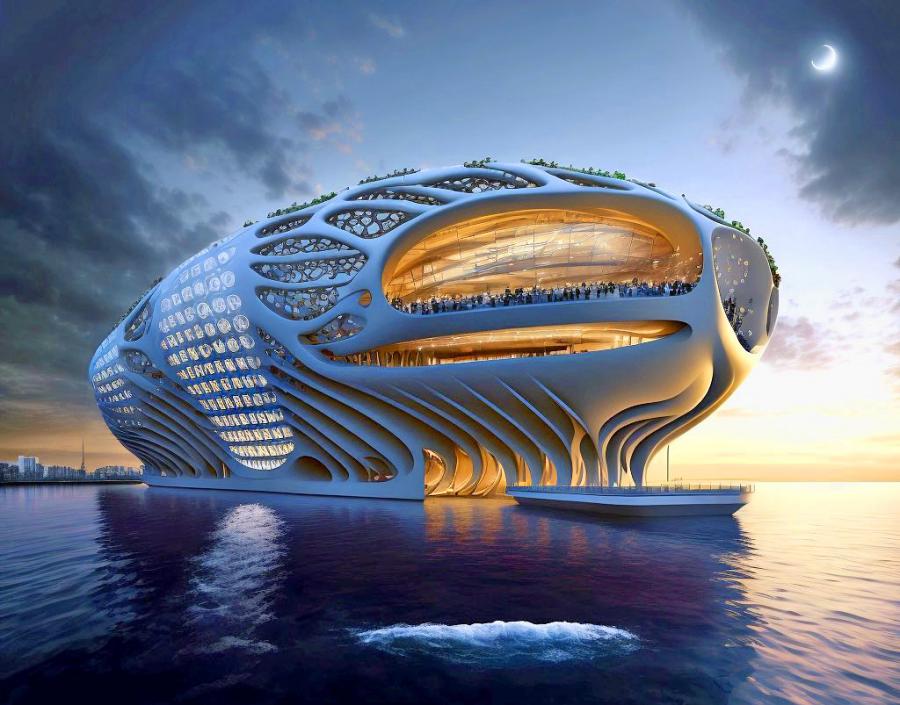Floating Sports Stadium - Superyacht floating sports arenas