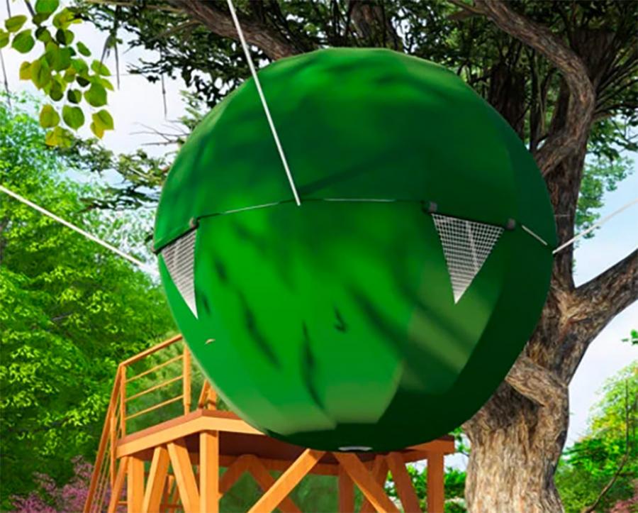Floating Tree Tent Dome Tree Fort