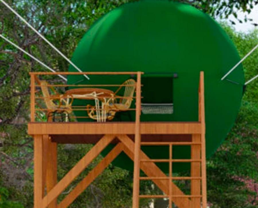 Floating Tree Tent Dome Tree Fort