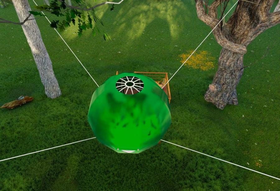 Floating Tree Tent Dome Tree Fort