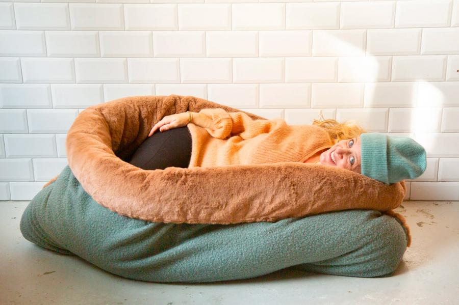Floof Giant Pouch Nap Spot Super Soft Lounging Pocket Cocoon